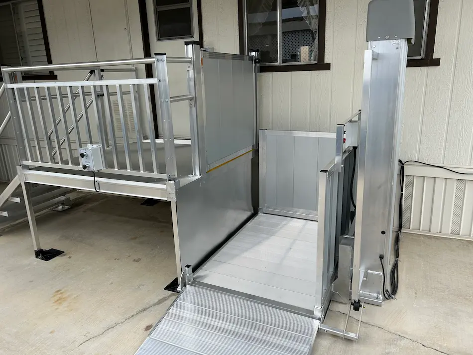 applications of vertical platform lifts